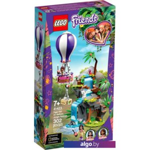 Конструктор LEGO Friends 41423 Джунгли: спасение тигра на воздушном шаре