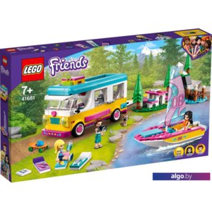 Конструктор LEGO Friends 41681 Лесной дом на колесах и парусная лодка