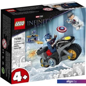 Конструктор LEGO Marvel Super Heroes 76189 Битва Капитана Америка с Гидрой