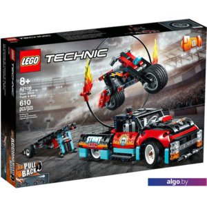 Конструктор LEGO Technic 42106 Шоу трюков на грузовиках и мотоциклах