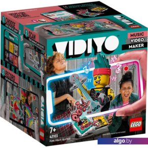 Конструктор LEGO Vidiyo 43103 Битбокс Пирата Панка