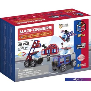 Конструктор Magformers 717001 Amazing Police & Rescue Set