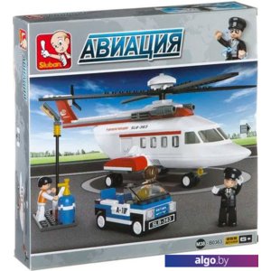 Конструктор Sluban Авиация M38-B0363 Личный вертолет