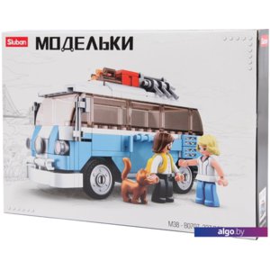 Конструктор Sluban M38-B0707 Классический автобус хиппи