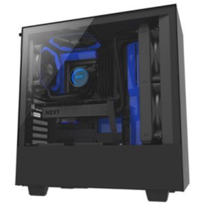 Корпус NZXT H500 (черный/синий)