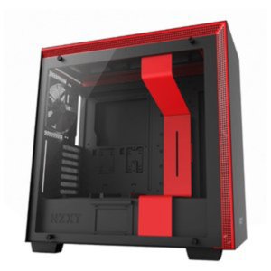 Корпус NZXT H700 (черный/красный)