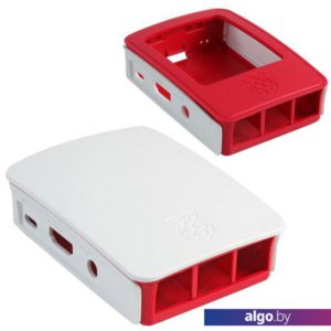 Корпус Raspberry Pi 3 Case (белый/красный)