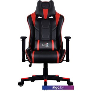 Кресло AeroCool AC220 AIR (черный/красный)