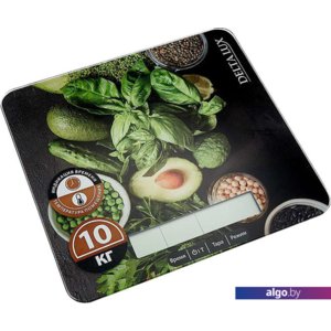 Кухонные весы Delta Lux DE-005KE (салатный микс)