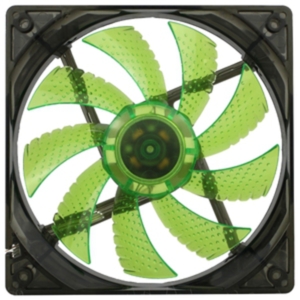 Кулер для корпуса GameMax WindForce 4x Green LED (120 мм) [GMX-WF12G]