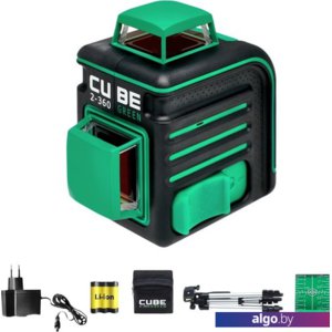 Лазерный нивелир ADA Instruments Cube 2-360 Green Professional Edition А00534