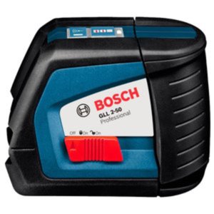 Лазерный нивелир Bosch GLL 2-50 (с держателем BM 1 и приемником LR 2) [0601063103]