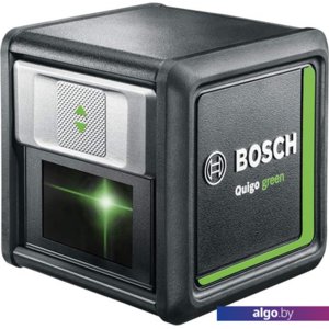 Лазерный нивелир Bosch Quigo Green 0603663C02 (с зажимом MM2 и переходником)