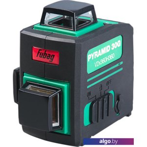 Лазерный нивелир Fubag Pyramid 30G V2х360H360 3D 39053