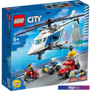 Конструктор LEGO City 60243 Погоня на полицейском вертолете