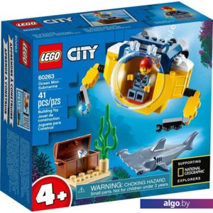 Конструктор LEGO City 60263 Океан: мини-подлодка