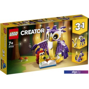 Конструктор LEGO Creator 31125 Удивительные лесные обитатели