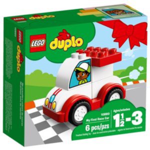 Конструктор LEGO Duplo 10860 Мой первый гоночный автомобиль