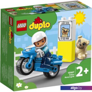 Конструктор LEGO Duplo 10967 Полицейский мотоцикл