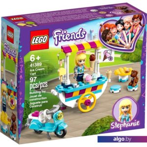 Конструктор LEGO Friends 41389 Тележка с мороженым