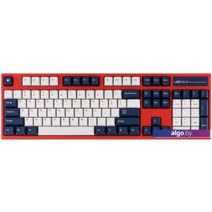 Клавиатура Leopold FC900R PD (красный/белый, Cherry MX Clear, нет кириллицы)
