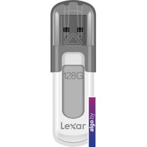 USB Flash Lexar JumpDrive V100 128GB (белый)