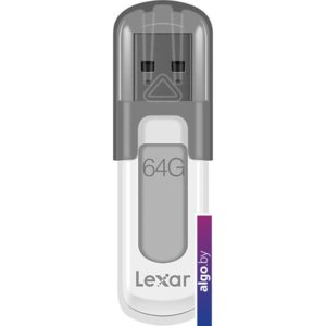 USB Flash Lexar JumpDrive V100 64GB (белый)