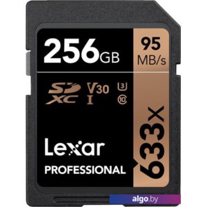 Карта памяти Lexar Professional 633x SDXC LSD256CB633 256GB