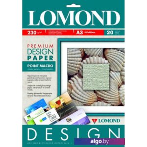 Фотобумага Lomond Design Point Macro глянцевая А3 230 г/м2 20 л 0932032