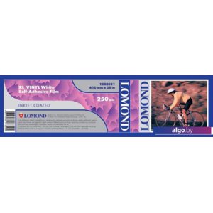 Самоклеящаяся пленка Lomond XL Vinyl White Self-Adhesive Film 610 мм х 20 м 250 мкм 1208011