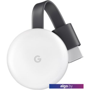 Медиаплеер Google Chromecast 2018 (белый)