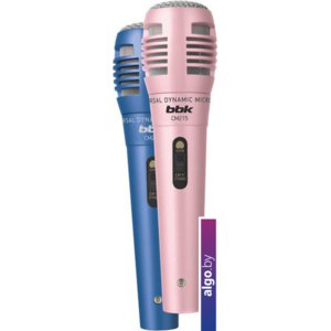 Микрофон BBK CM215 (синий+розовый)