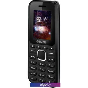 Мобильный телефон Ginzzu M102 Dual mini Black
