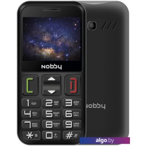 Мобильный телефон Nobby 240B (черный/серый)