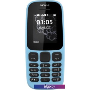 Мобильный телефон Nokia 105 (2017) (синий)