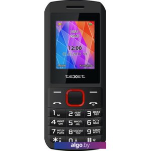 Мобильный телефон TeXet TM-126 Black/Red