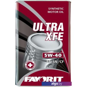 Моторное масло Favorit Ultra XFE 5W-40 metal 5л