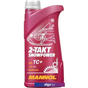 Моторное масло Mannol 2-Takt Snowpower 1л