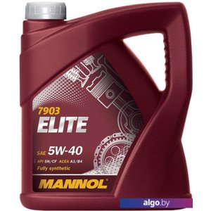 Моторное масло Mannol ELITE 5W-40 4л