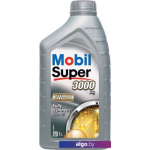 Моторное масло Mobil 5W-40 Super 3000 X1 1л