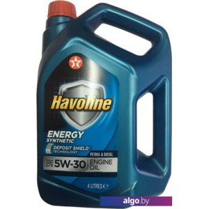 Моторное масло Texaco Havoline Energy 5W-30 4л