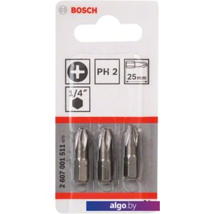 Набор бит Bosch 2607001511 (3 предмета)