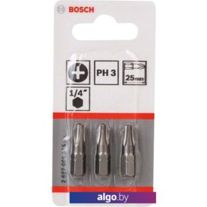 Набор бит Bosch 2607001515 (3 предмета)