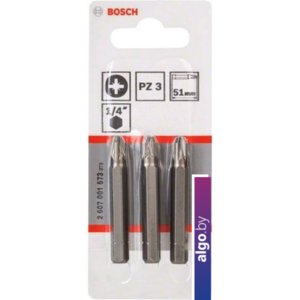 Набор бит Bosch 2607001573 (3 предмета)
