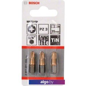 Набор бит Bosch 2607001595 (3 предмета)