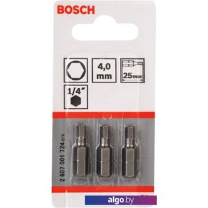 Набор бит Bosch 2607001724 3 предмета