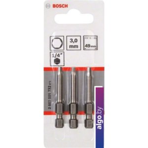 Набор бит Bosch 2607001732 (3 предмета)