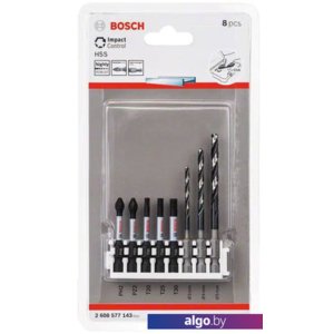 Набор бит Bosch 2608577143 (8 предметов)