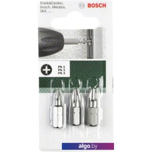 Набор бит Bosch 2609255967 (3 предмета)