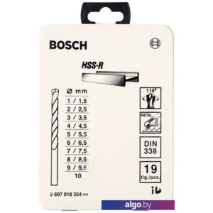 Набор оснастки Bosch 2607018354 19 предметов